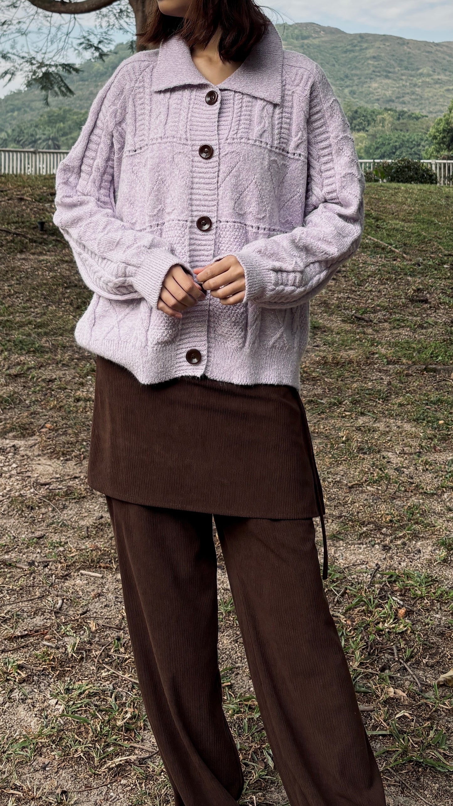 leira layer pants ༗