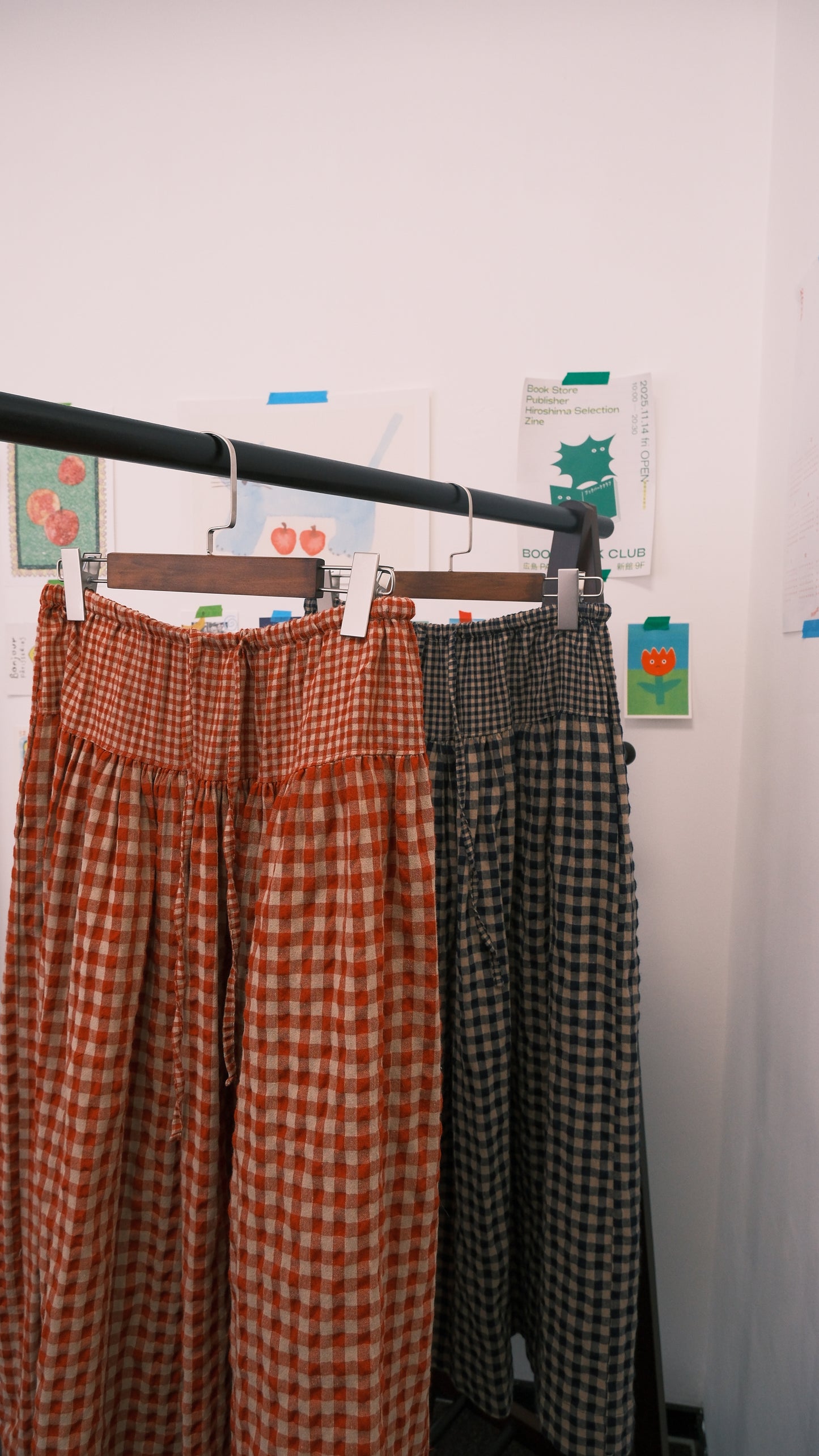 gingham skirt ❖