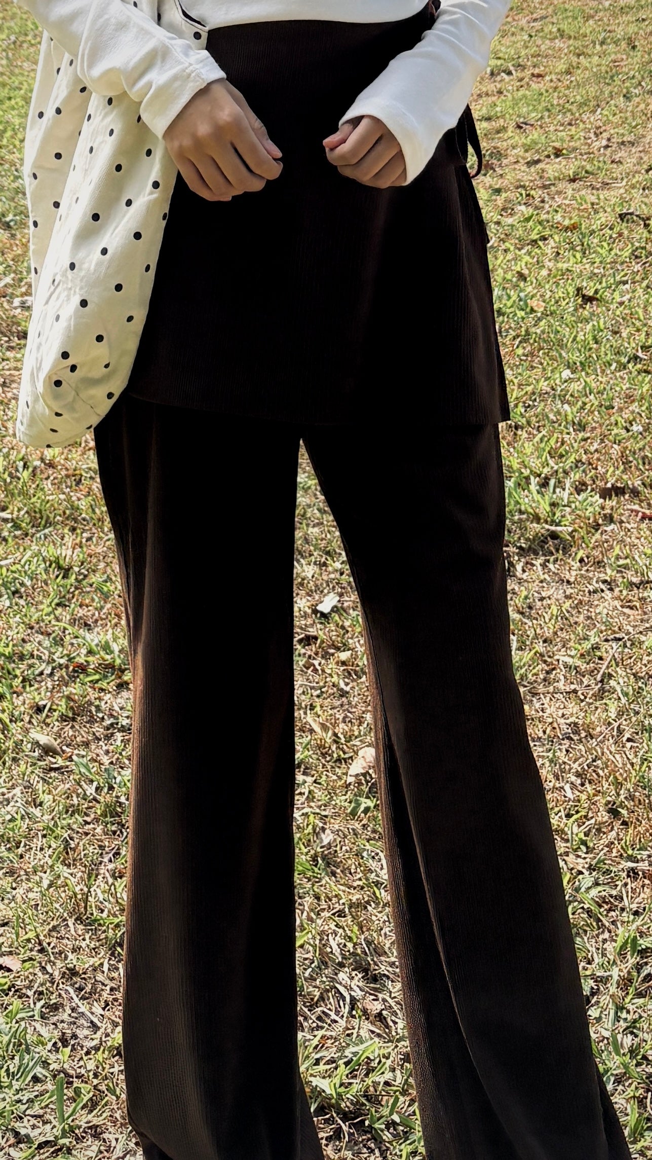 leira layer pants ༗