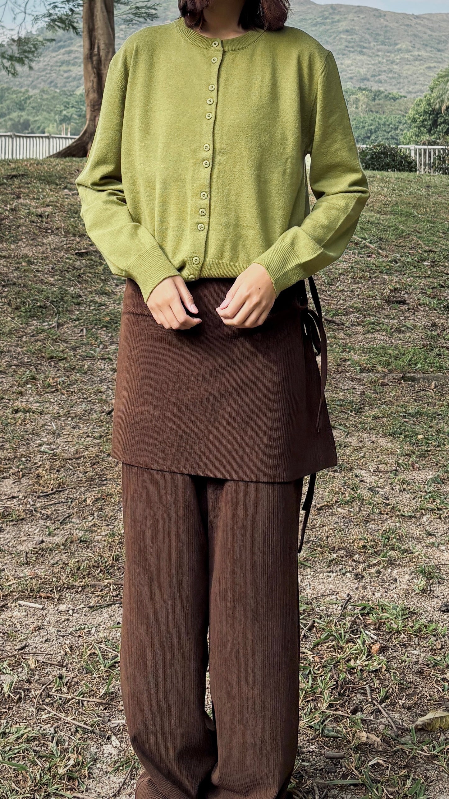 leira layer pants ༗